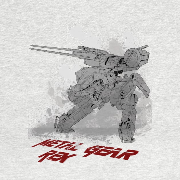 Metal gear Rex by bside7715